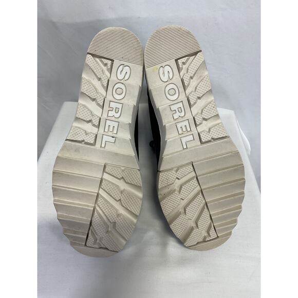 Sorel 'Joan Of Arctic' Black Leather Boots Size 8 - Picture 5 of 6